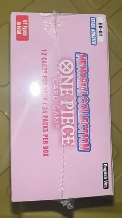 One Piece TCG EB-01 Memorial Collection Booster Box SEALED ENGLISH NEW - Image 5