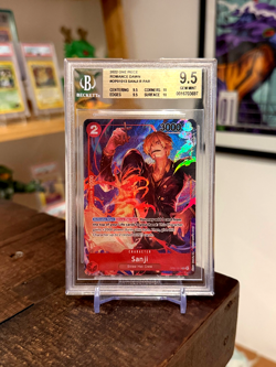 Sanji OP01-013 Alternate Art Romance Dawn One Piece TCG BGS 9.5 GEM MINT - Image 1
