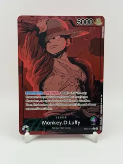 Bandai One Piece Monkey D. Luffy EB02-010 Leader Alt Art Holo 5000 EN - Image 1