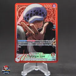 Trafalgar Law OP14-001 Leader Alt Art One Piece English NM - Image 1