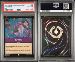 2023 Disney Lorcana Befuddle Foil (Pre-Errata/Error) 62/204 PSA 10 Gem Mint - Image 2