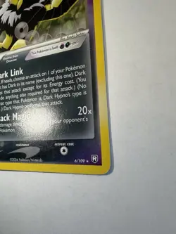 Pokemon TCG Dark Hypno EX Team Rocket Returns 6/109 Holo Rare 2004 70 HP - Image 2