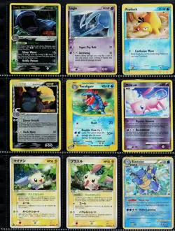 Lot of 90 ALL HOLO Vintage Pokemon Card Binder Collection - Image 4