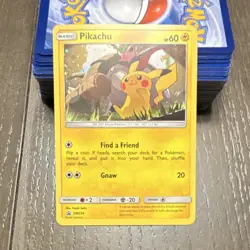 The Pokemon Company Pikachu SM234 EN Holo Promo SM Basic Pokemon Card 60 HP - Image 1
