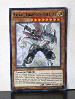 Rafale Champion Fur Hire MP19-EN253 Common 1st Edition YuGiOh - Image 1