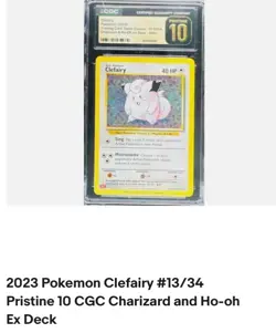 Lot of (10) Pokemon graded cards - Image 1