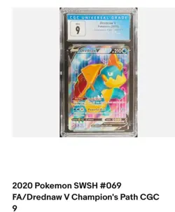 Lot of (10) Pokemon graded cards - Image 5