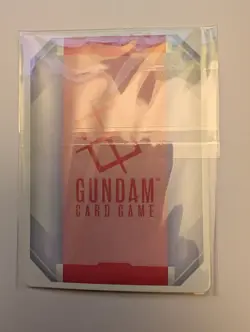 Gundam Card Game Resource FOIL BETA Heero Yuy Wing RP-001 PROMO English - Image 2