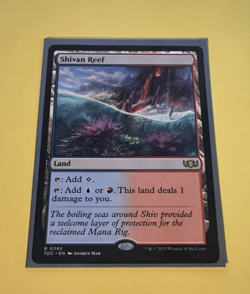 MTG - Shivan Reef - Tarkir: Dragonstorm Commander - Image 1
