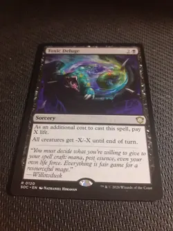 MTG Toxic Deluge (SOC) Secrets of Strixhaven Commander - Image 1