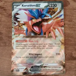 Pokemon TCG Koraidon EX Jumbo Card - Image 1