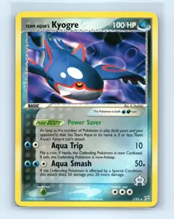 Pokemon tcg Deck Exclusives Team Aqua's Kyogre Lightly played - Image 1