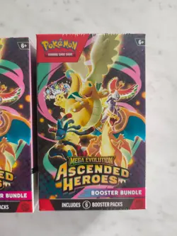 Pokemon TCG: Mega Evolution Ascended Heroes - Booster Bundle New and Sealed - Image 1