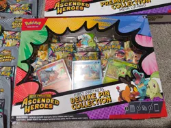 Pokemon - Mega Evolution Ascended Heroes Deluxe Pin Collection - Factory Sealed - Image 1