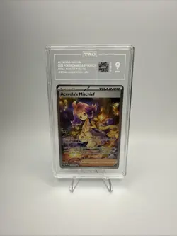 Acerola’s mischief 2025 Pokemon 183/132 Special Illustration Rare TAG 9 - Image 1