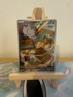 Pokemon Espurr Perfect Order 095/088 Illustration Rare Full Art Holo - Image 1