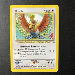 Ho-oh 18/64 - Neo Revelation Unlimited Rare - LP/MP - Vintage 2001 - WoTC - Image 2