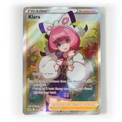 Pokemon - Klara - 194/198 - SWSH Chilling Reign - Full Art Trainer - Image 1