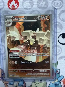 Garganacl 147/132 Illustration Rare Mega Evolution Pokemon Near Mint - Image 1