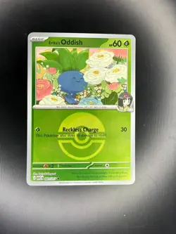 Erika's Oddish (Poke Ball) 001/217 Holo Common Ascended Heroes Pokemon Near Mint - Image 1