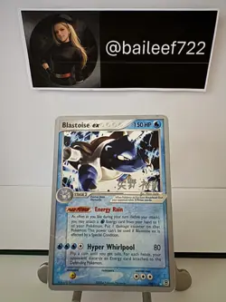 Blastoise ex - 2006 (Hiroki Yano) 104/112 World Championships - Regular Pokemon - Image 1
