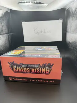 Pokemon TCG: Chaos Rising Pokemon Center Elite Trainer Box Factory Sealed ETB - Image 2