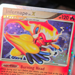 Pokemon TCG Infernape LV.X Ultra Rare Diamond & Pearl 121/130 NM-/LP+ - Image 2