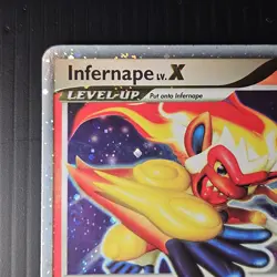 Pokemon TCG Infernape LV.X Ultra Rare Diamond & Pearl 121/130 NM-/LP+ - Image 3