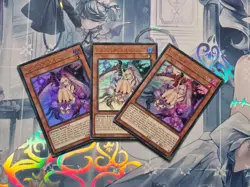 3x DUDE-EN006 Red Blossoms From UnderrootUltra Rare 1st Edition NM YuGiOh TCG - Image 1