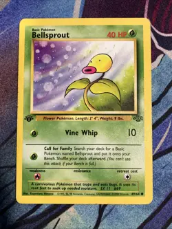 Pokemon 1999 Jungle First Edition: Bellsprout (49/64) MP - Image 3