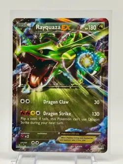 The Pokemon Company Rayquaza EX XY73 XY Holo Promo English Pokemon TCG 180 HP - Image 1