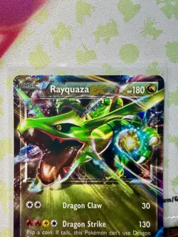 The Pokemon Company Rayquaza EX XY73 XY Holo Promo English Pokemon TCG 180 HP - Image 3
