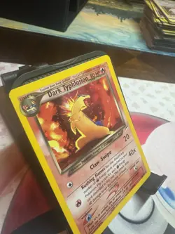 Dark Typhlosion ⭐ 10/105 🌀 Swirl 🌀 Holo Rare Neo Destiny 2002 Pokemon - Image 3
