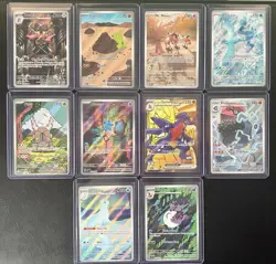 Pokemon TCG Lot 20x Illustration Rares/Sir/Full Art Bundle Near Mint - Mint - Image 1