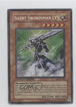 SE - Silent Swordsman LV5 Limited Edition YuGiOh Elemental Energy #EEN-ENSE4 - Image 1
