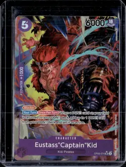 2023 One Piece #OP05-074 Eustass Captain Kid Alternate Art Foil (50K) - Image 1