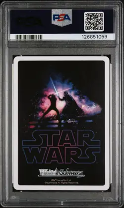 WEISS SCHWARZ JAPANESE - STAR WARS - #22 "SWLNG HTRD" DARTH VDR SW/SE47- PSA 10 - Image 2