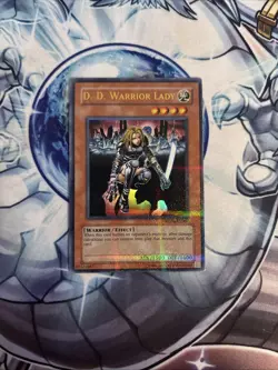 (64) YuGiOh D.D. Warrior Lady HL06-EN003 Hobby League Ultra Parallel VLP - Image 1