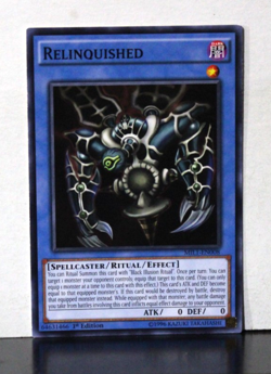 Yugioh Relinquished 1st Edition MIL1-EN008 - Image 1