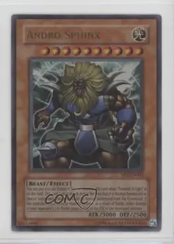 Andro Sphinx YuGiOh Exclusive Pack Pyramid of Light Movie #EP1-EN002 2004 READ - Image 1