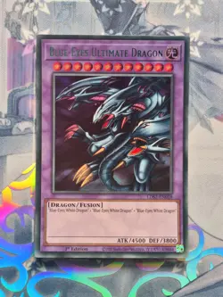 LDS2-EN018 Blue-Eyes Ultimate Dragon Ultra Rare 1st Edition Near Mint YuGiOh TCG - Image 1