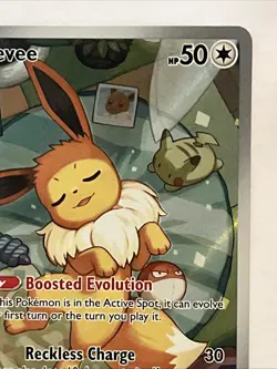 Eevee SVP173 Black Star Promo Full Art Holo Rare Pokemon Card NM+ - Image 3