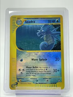 SEADRA 2002 POKEMON E-CARD AQUAPOLIS UNCOMMON HOLO 58/147 Q0847 - Image 1