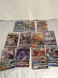 Pokemon TCG - GX And Mixed Card Lot Damaged - Image 1