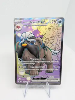 Arven's Mabosstiff ex Full Art 218/182 Sv10: Pokemon Destined Rivals Card - NM - Image 1