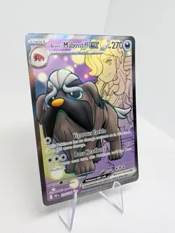 Arven's Mabosstiff ex Full Art 218/182 Sv10: Pokemon Destined Rivals Card - NM - Image 2