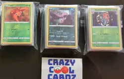 🔥 155 Card Complete Reverse holo c/u/r Set Pokemon Darkness Ablaze all sleeved - Image 3