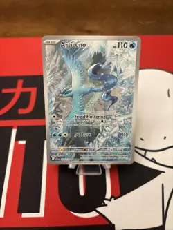 Pokemon TCG Articuno 161/159 SV09 Journey Together Illustration Rare IR Card NM - Image 1