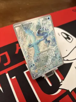 Pokemon TCG Articuno 161/159 SV09 Journey Together Illustration Rare IR Card NM - Image 2