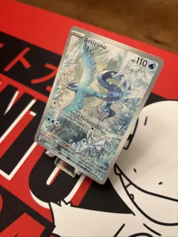 Pokemon TCG Articuno 161/159 SV09 Journey Together Illustration Rare IR Card NM - Image 3